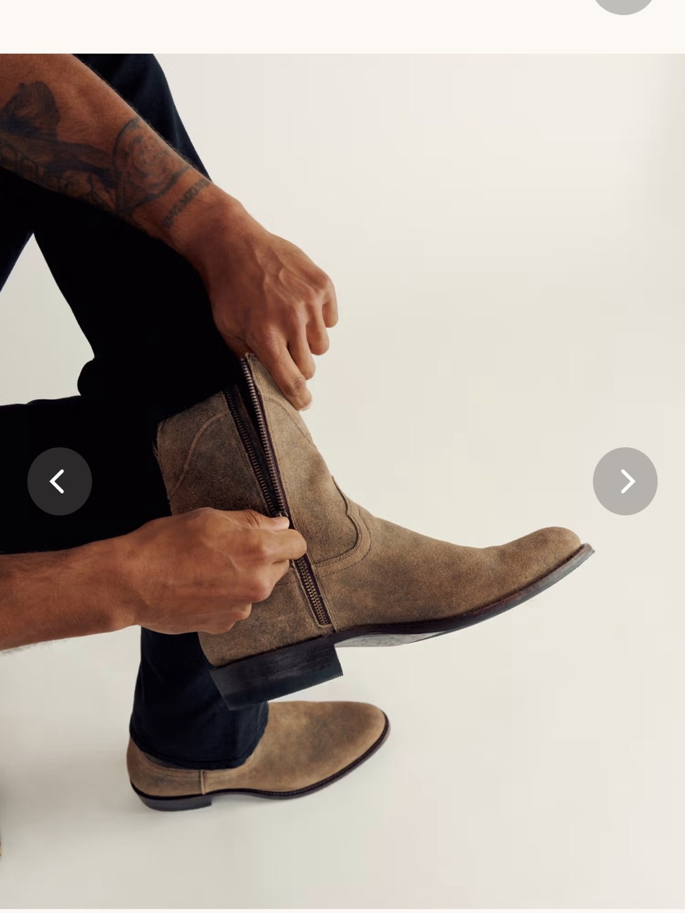 Tecovas Dean Suede Western Boots